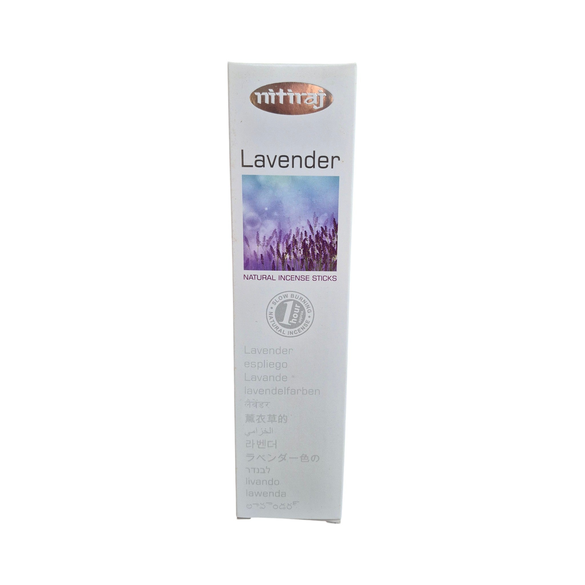 Nitiraj Lavender Natural Incense Sticks 25g nz