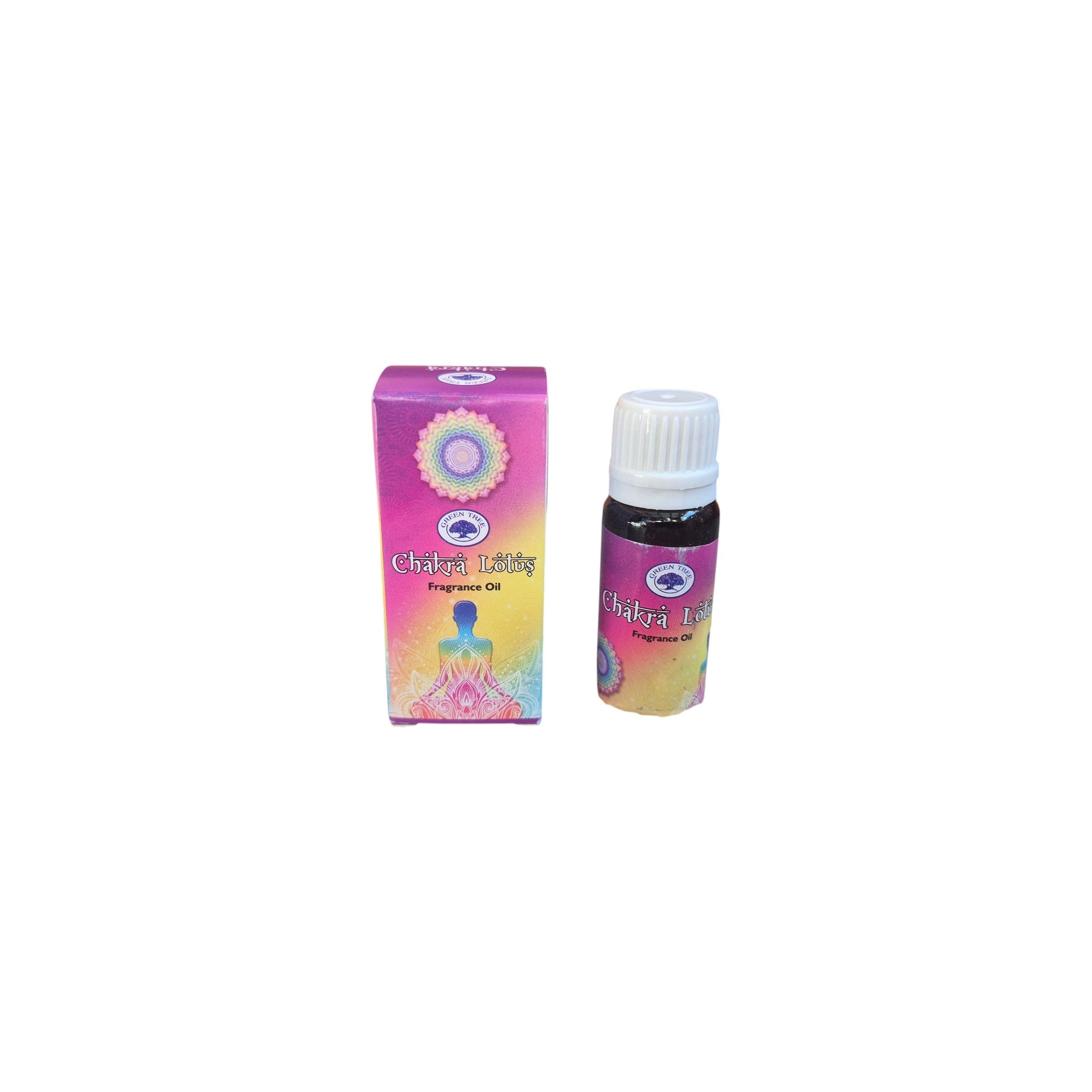Green Tree Chakra Lotus Fragrance Oil 10ml nz
