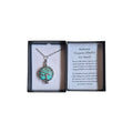 Birthstone Turquoise (Howlite) March Tree of Life Necklace nz