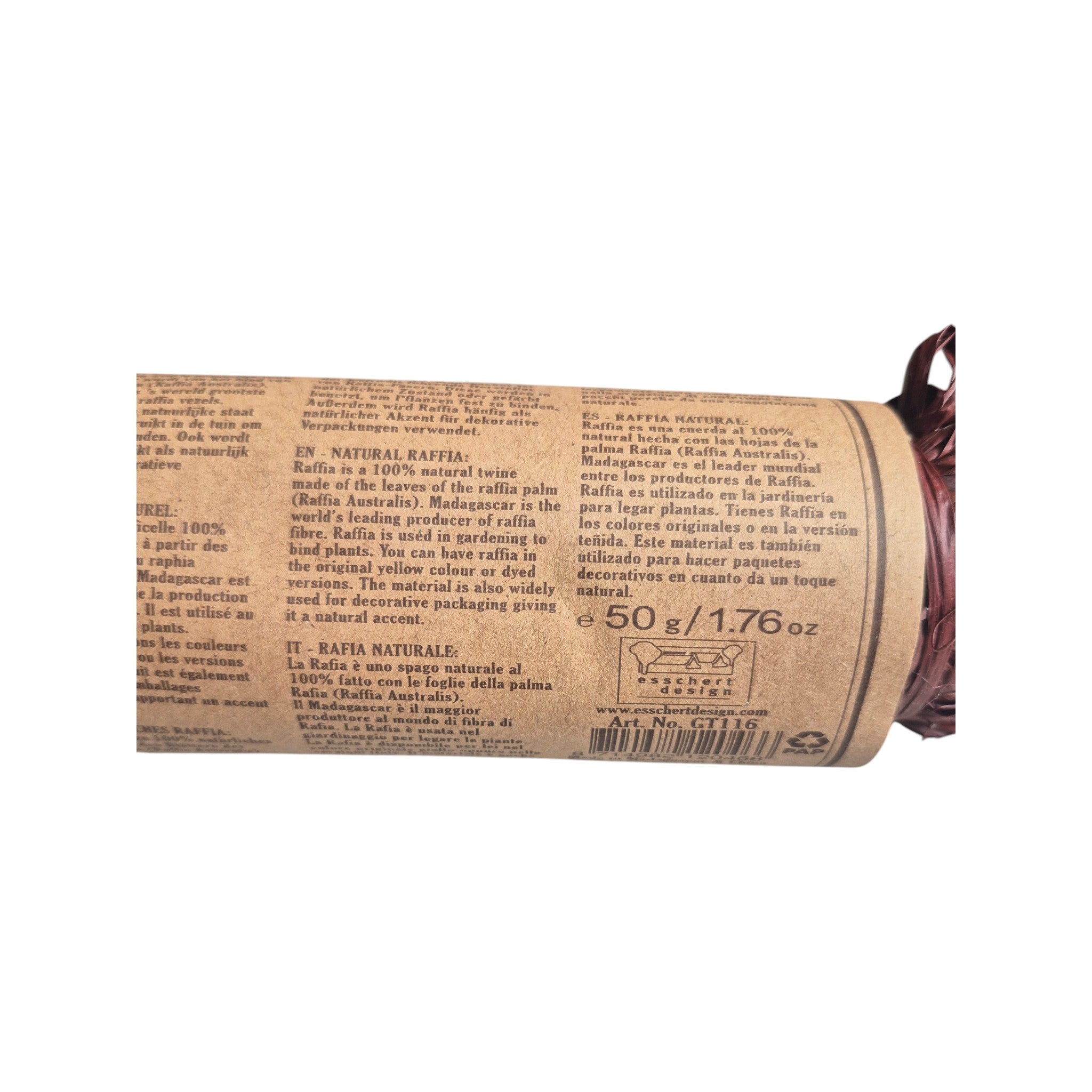 Esschert Design Natural Raffia 50g brown nz