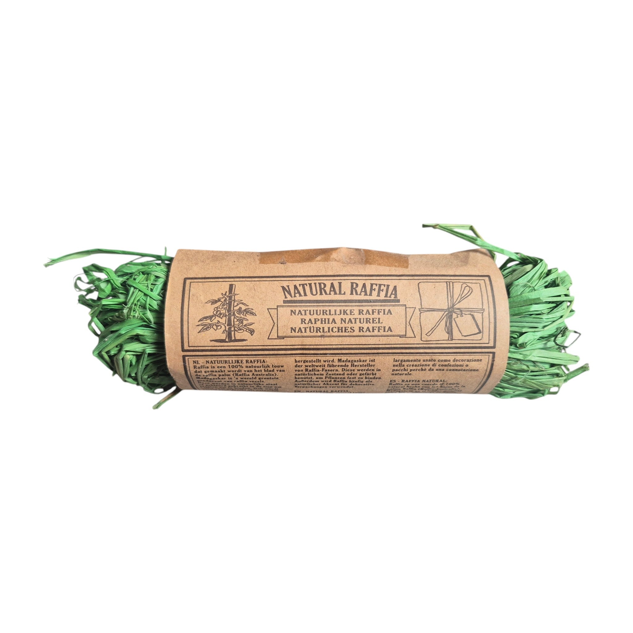 Esschert Design Natural Raffia 50g green nz