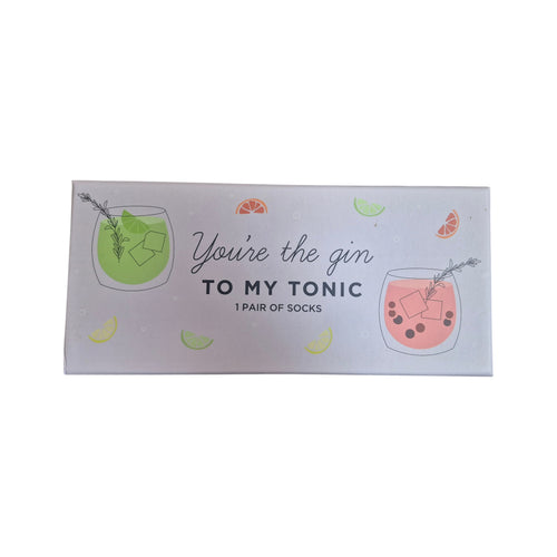Annabel Trends You're the Gin to My Tonic Socks 5-11 nz