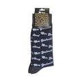 Claro Men's New Zealand Script Sock Size 6-10 soft cotton-bamboo blend nz