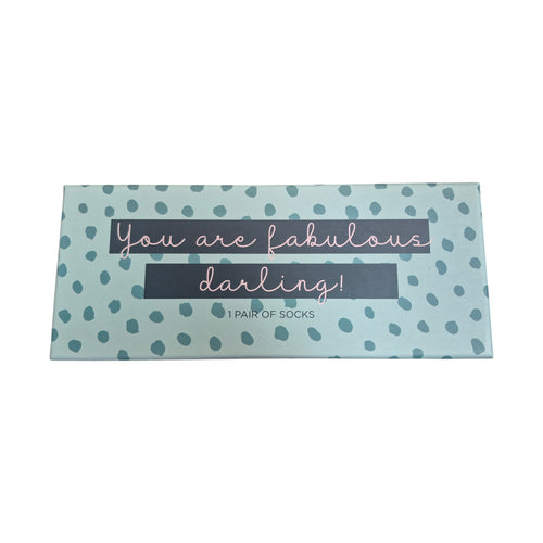Annabel Trends You Are Fabulous Darling Socks nz