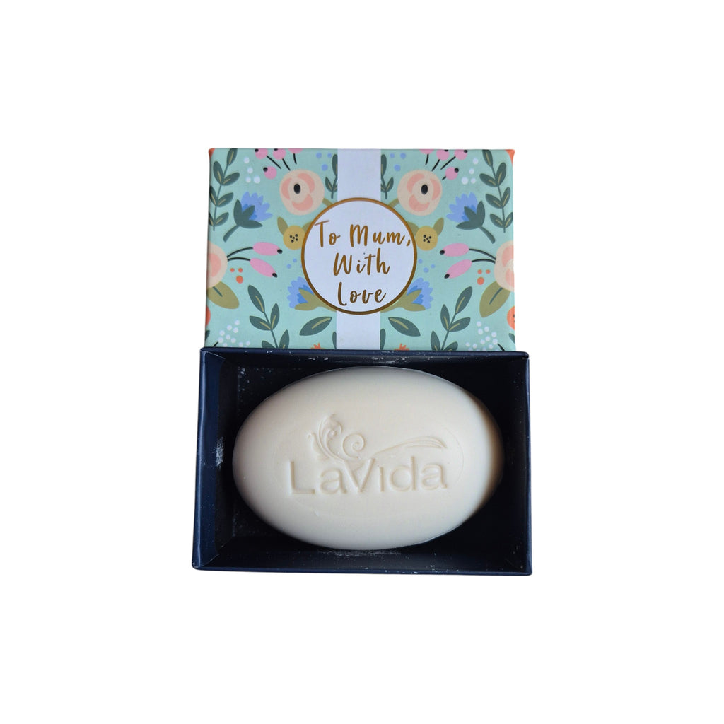 LaVida To Mum With Love Gift Boxed Triple Milled Soap 80g nz