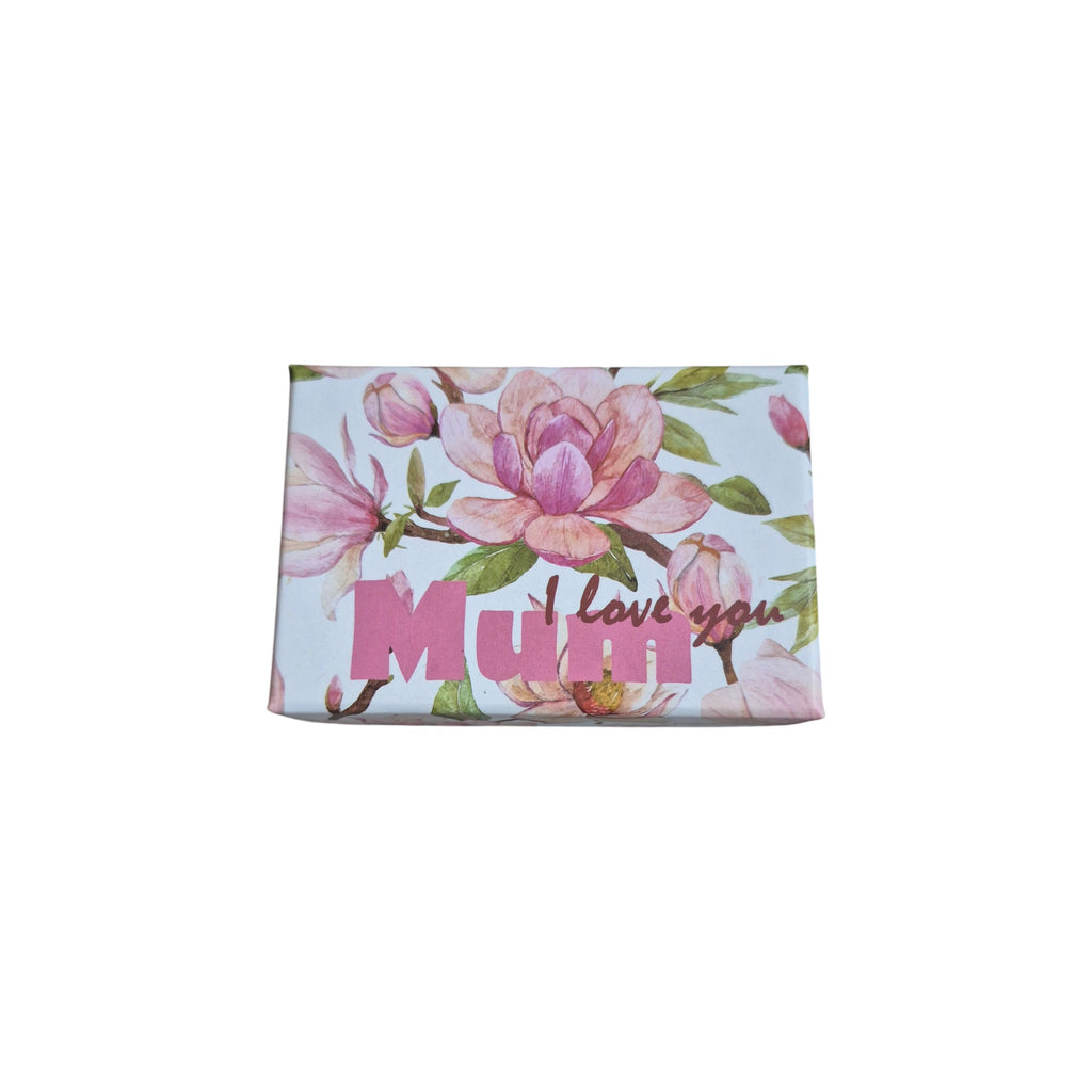 LaVida Mum I Love You Floral Pink Gift Boxed Triple Milled Soap 80g nz