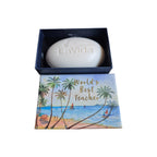 LaVida World's Best Teacher Gift Boxed Triple Milled Soap 80g nz