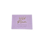 Living Light Wild Plum Triple Milled Body Bar 80g nz