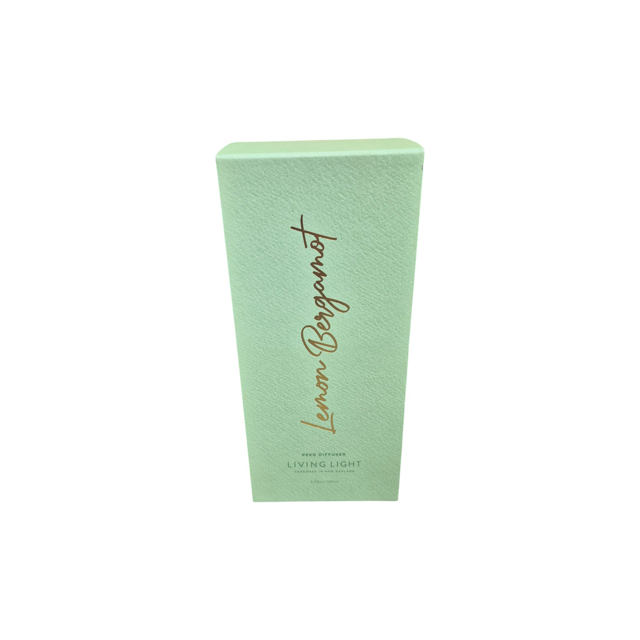 Living Light Reed Diffuser 120g Lemon Bergamot nz