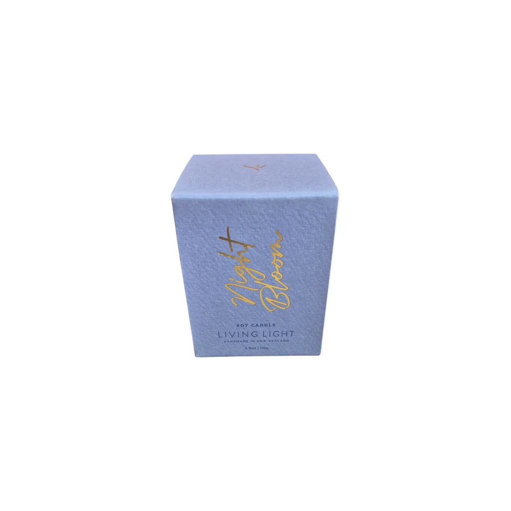 Living Light Soy Candle 110g Night Bloom nz