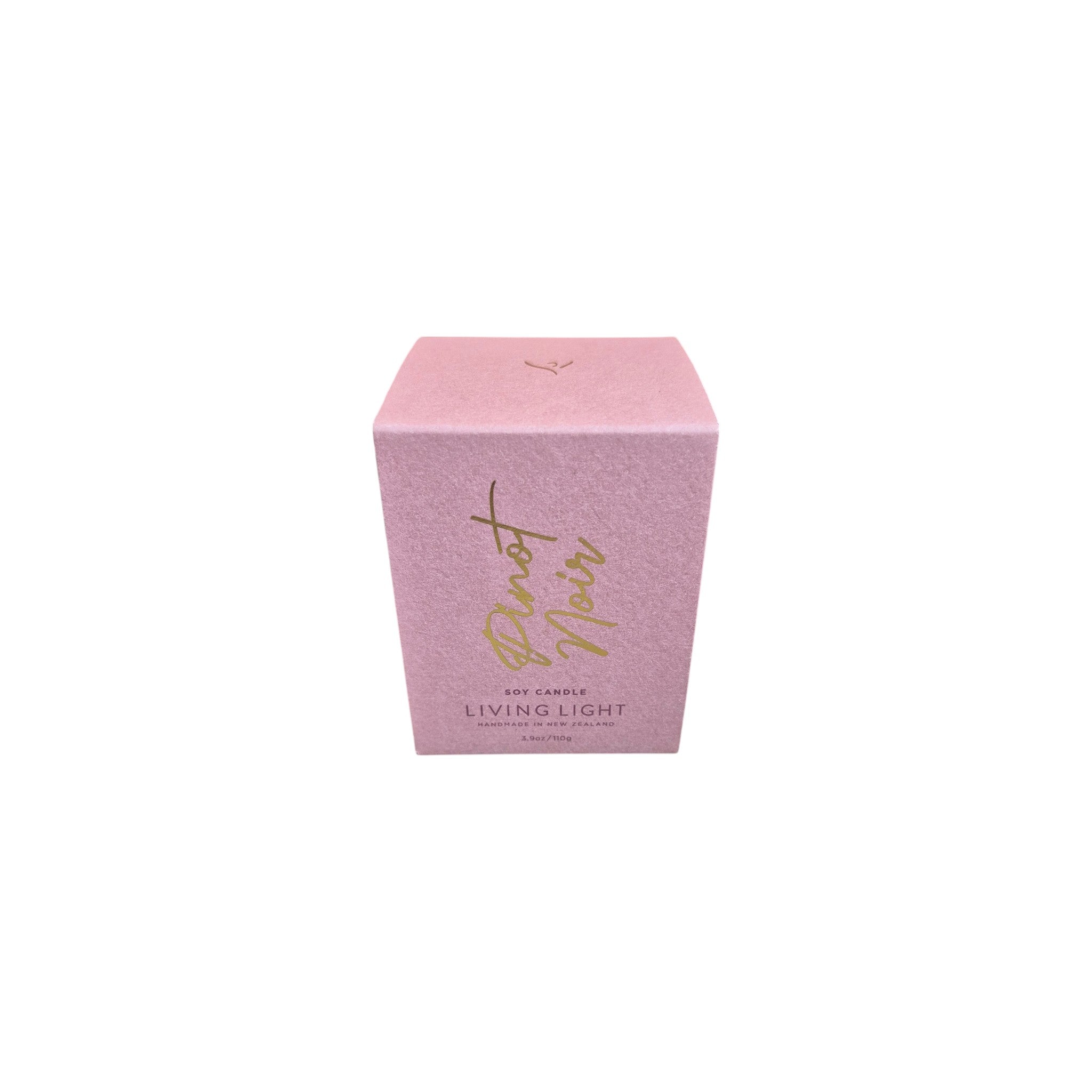 Living Light Soy Candle 110g Pinot Noir nz