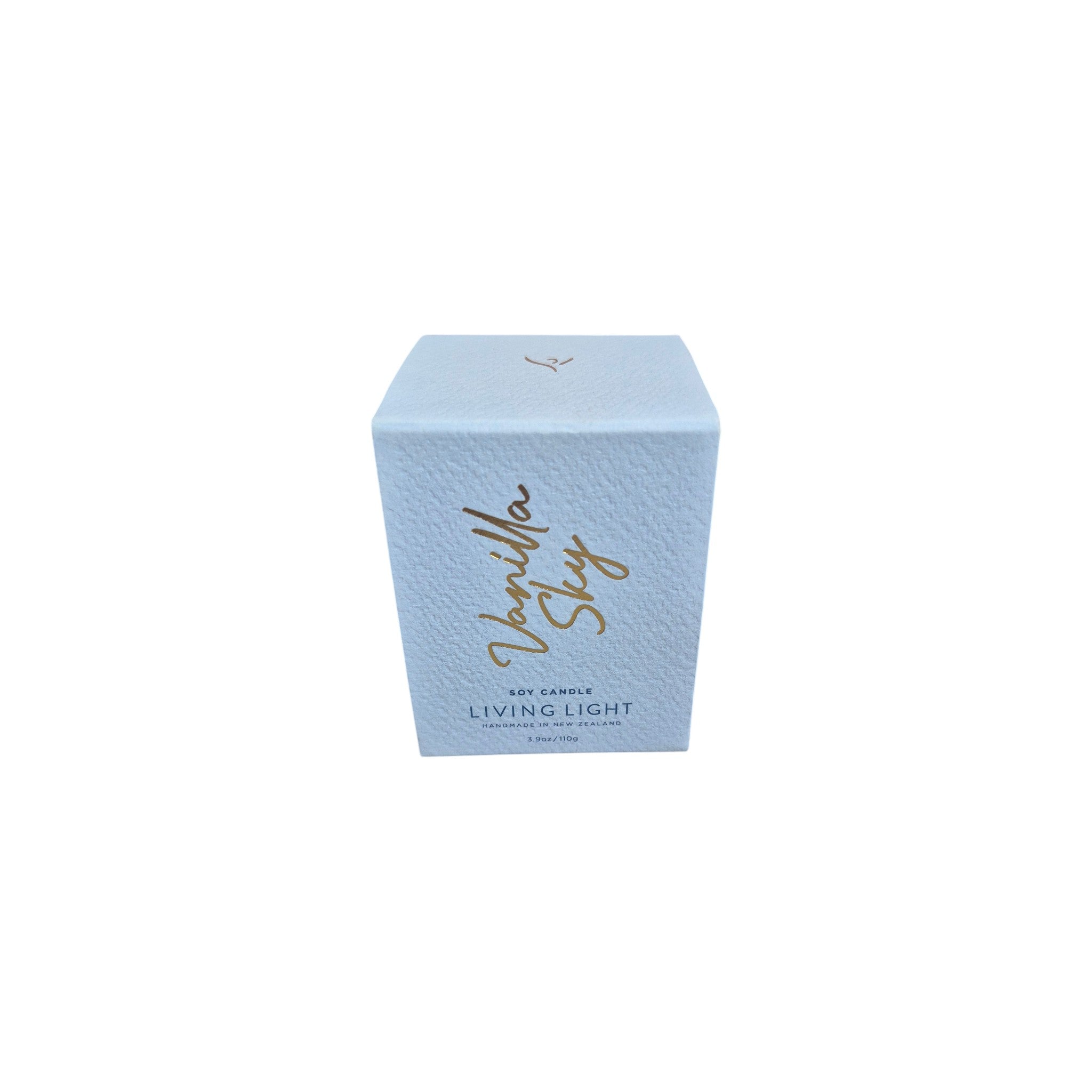 Vanilla Sky Soy Candle 110g living light nz 