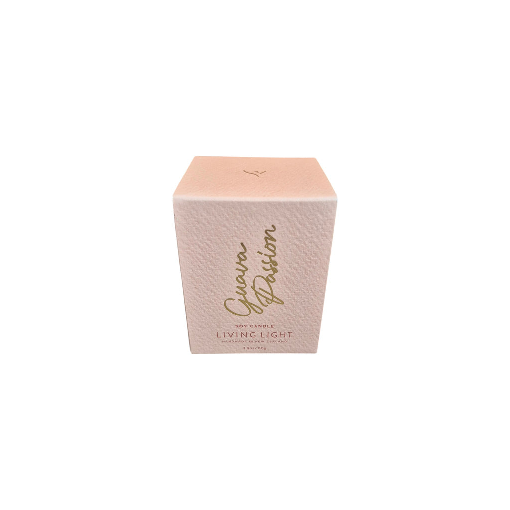 Guava Passion Soy Candle 110g living light nz