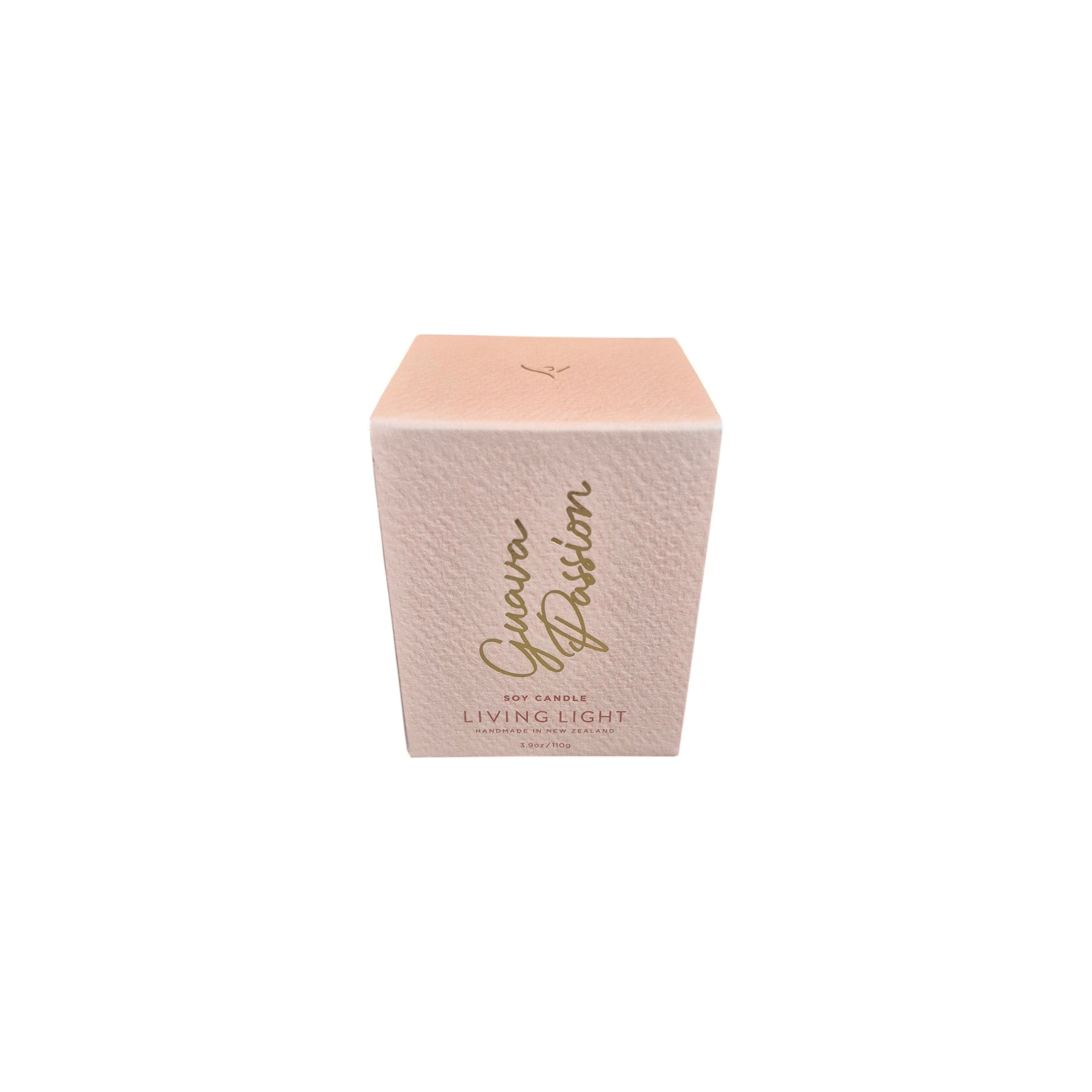 Guava Passion Soy Candle 110g living light nz