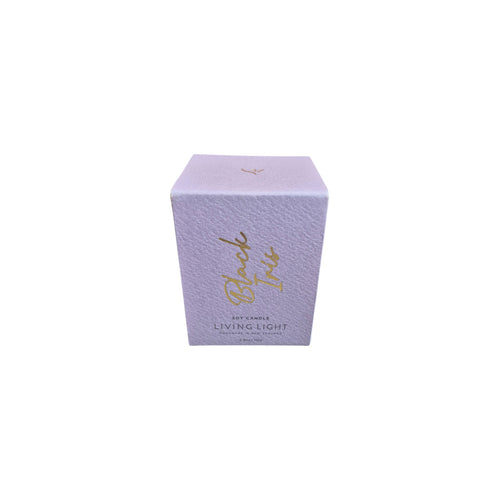 Black Iris Soy Candle 110g living light nz