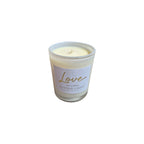 Living Light Love Soy Candle 110g styled home decor