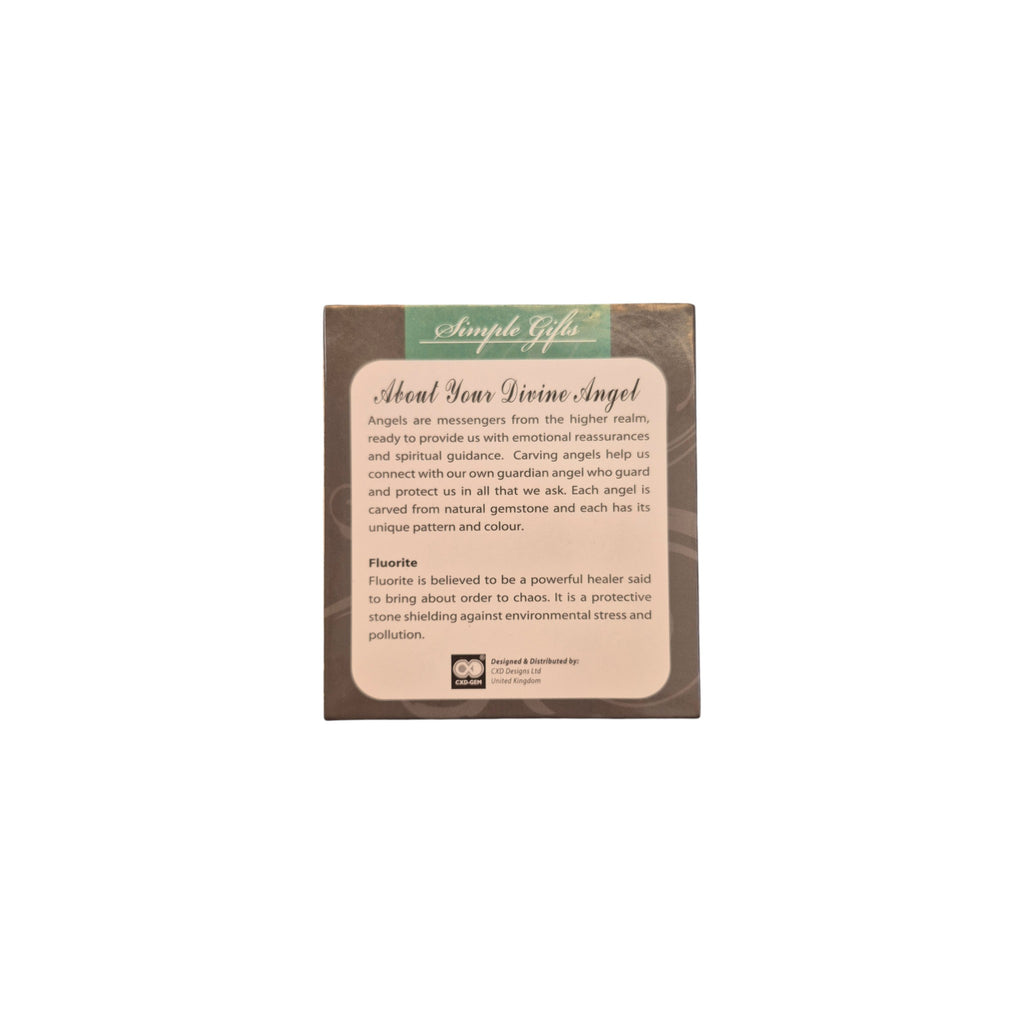 Simple Gifts Fluorite Divine Angel Wellness Stone nz