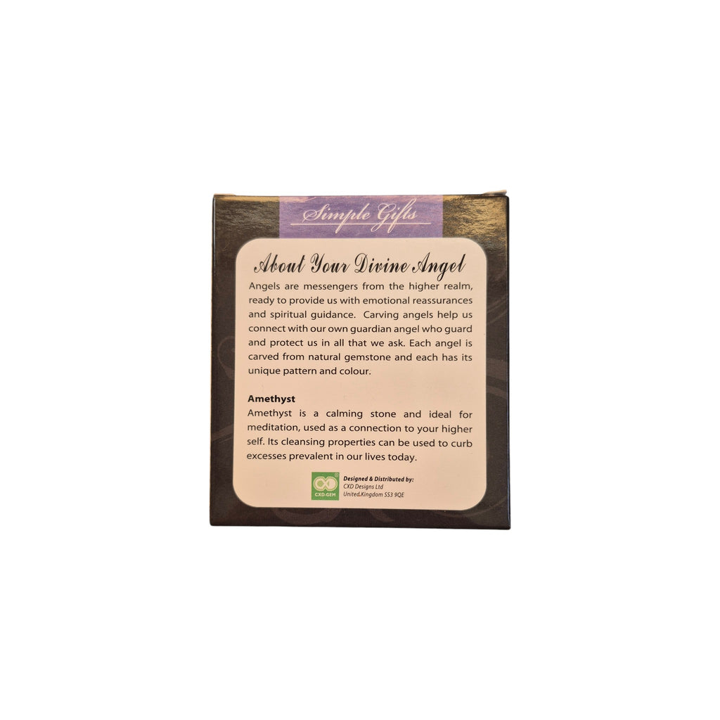 Simple Gifts Amethyst Divine Angel Wellness Stone nz