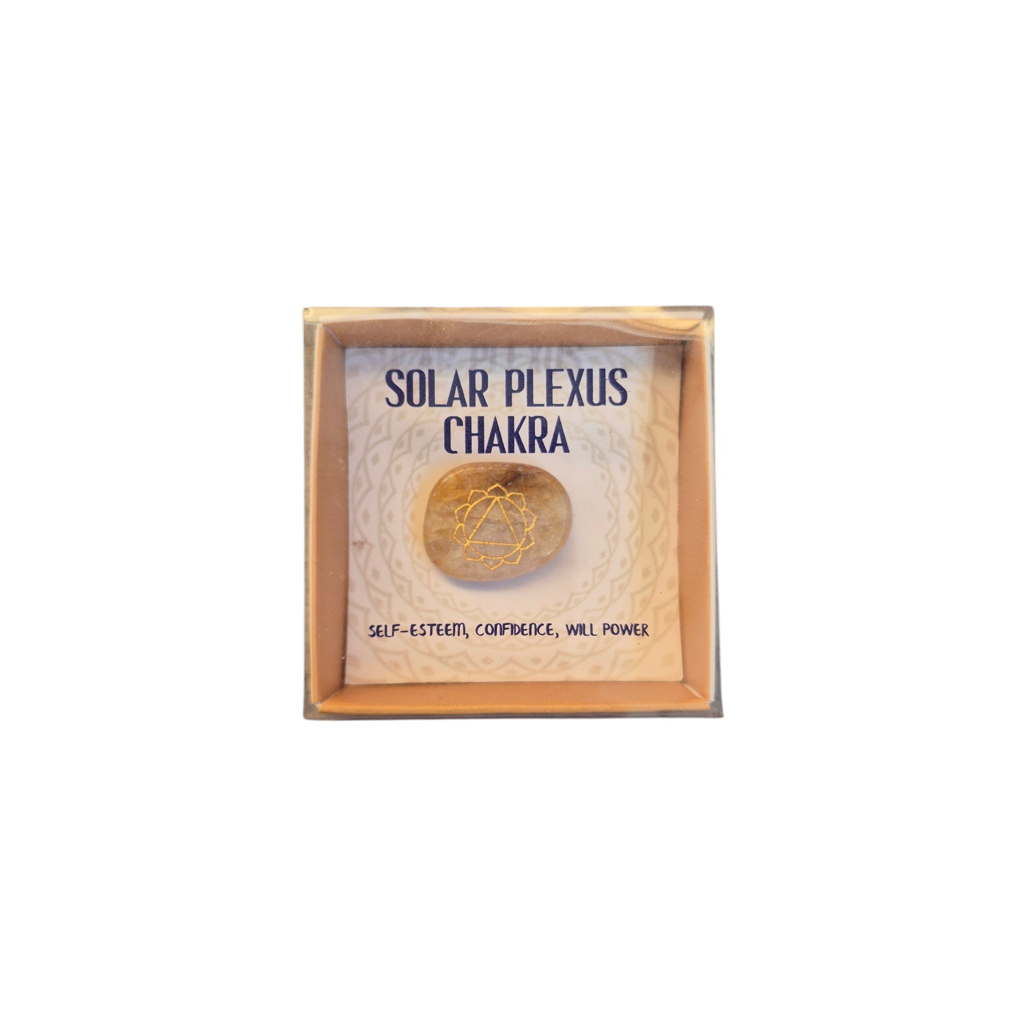 Solar Plexus Chakra wellness stone Self Esteem Confidence will power nz