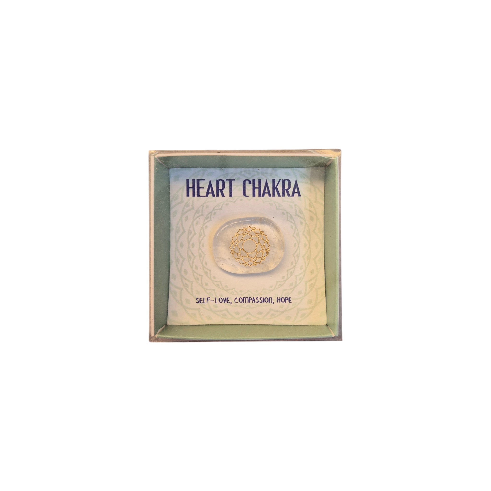 Heart Chakra Stone self love compassion hope nz