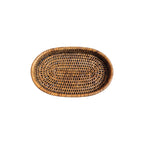 Rattan Oval Tray | Small 24cm x 15cm nz