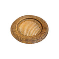 Rattan Brown Charger Plate | 32cm Diameter nz