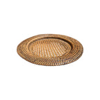 Rattan Brown Charger Plate | 32cm Diameter nz