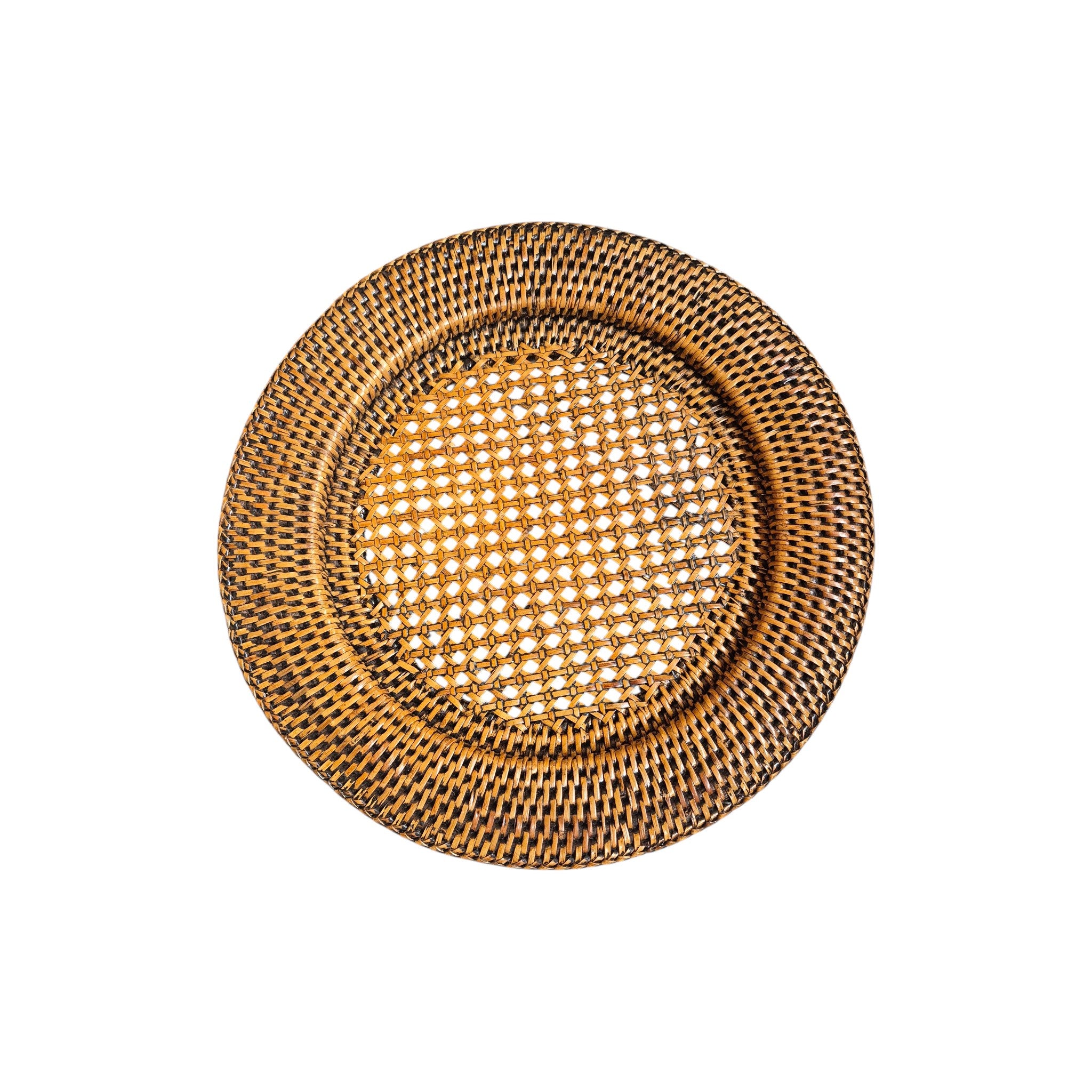 Rattan Brown Charger Plate | 32cm Diameter nz