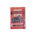 Authentic Motorcycle Classic 'Ride to Live' Notebook nz