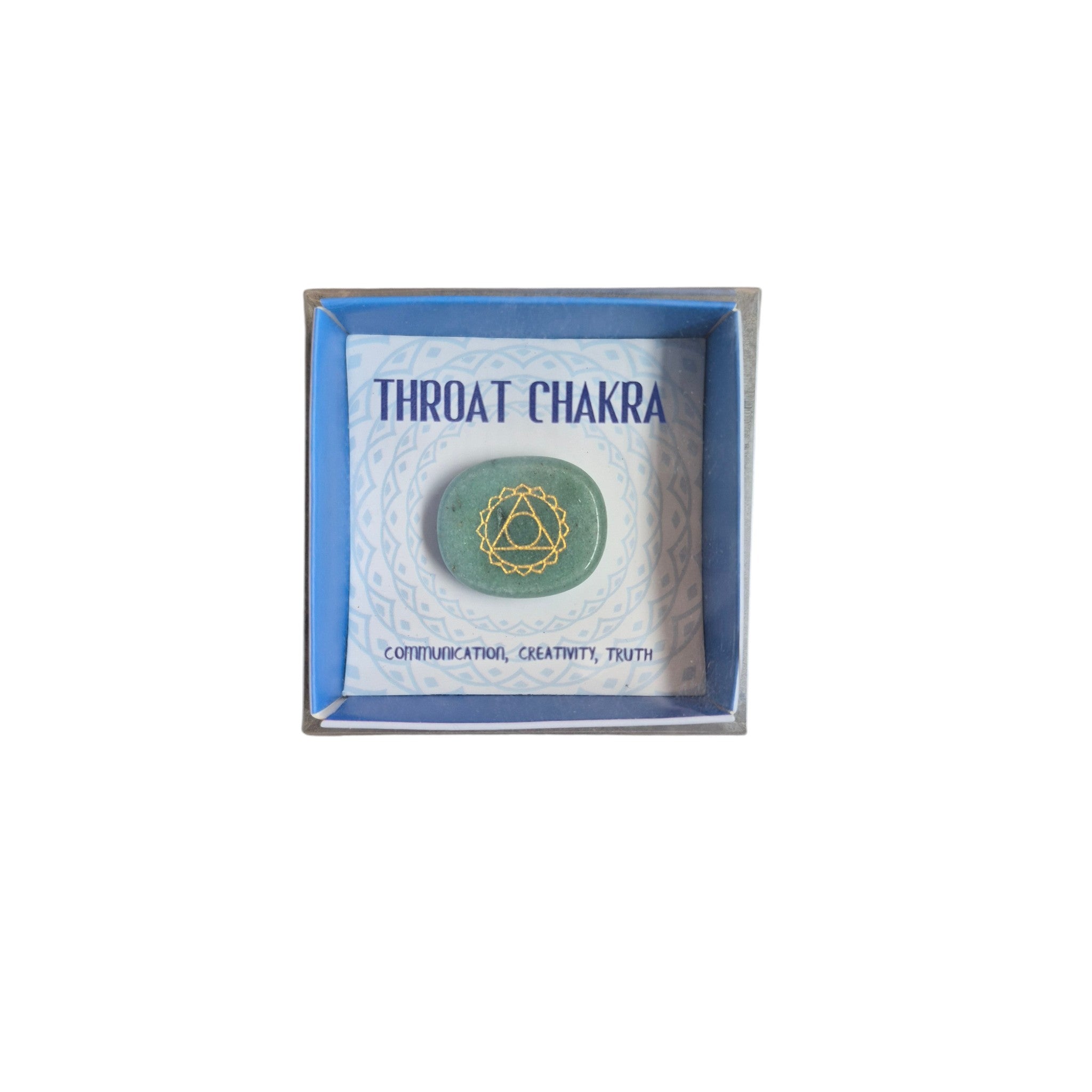 Throat Chakra Wellness Stone | Communication, Creativity & Truth nz