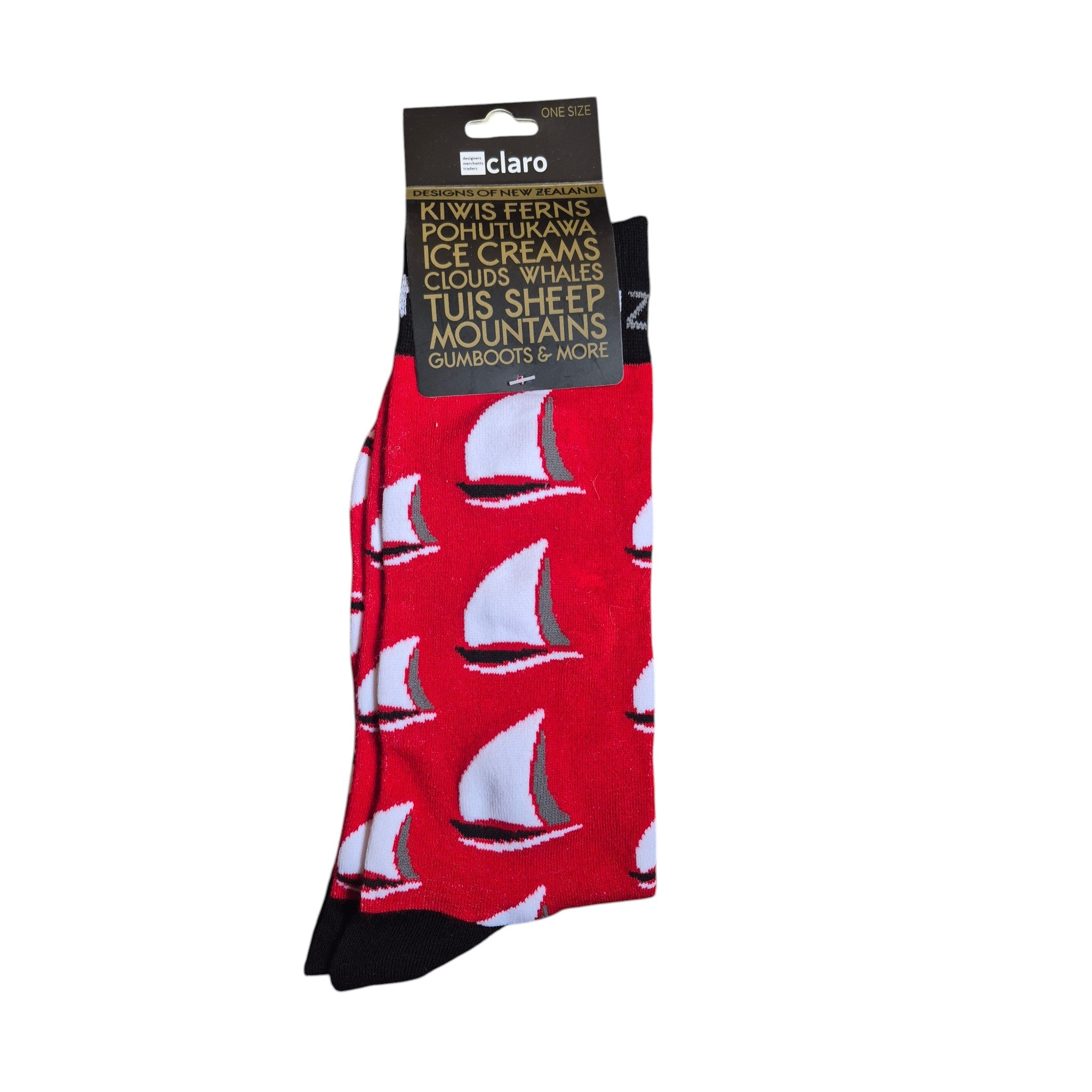 Men's Yachts Sock | Claro Designs of New Zealand nz