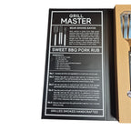 Grill Master Stainless Steel BBQ Tools Gift Set | 3-Piece Grilling Kit nz