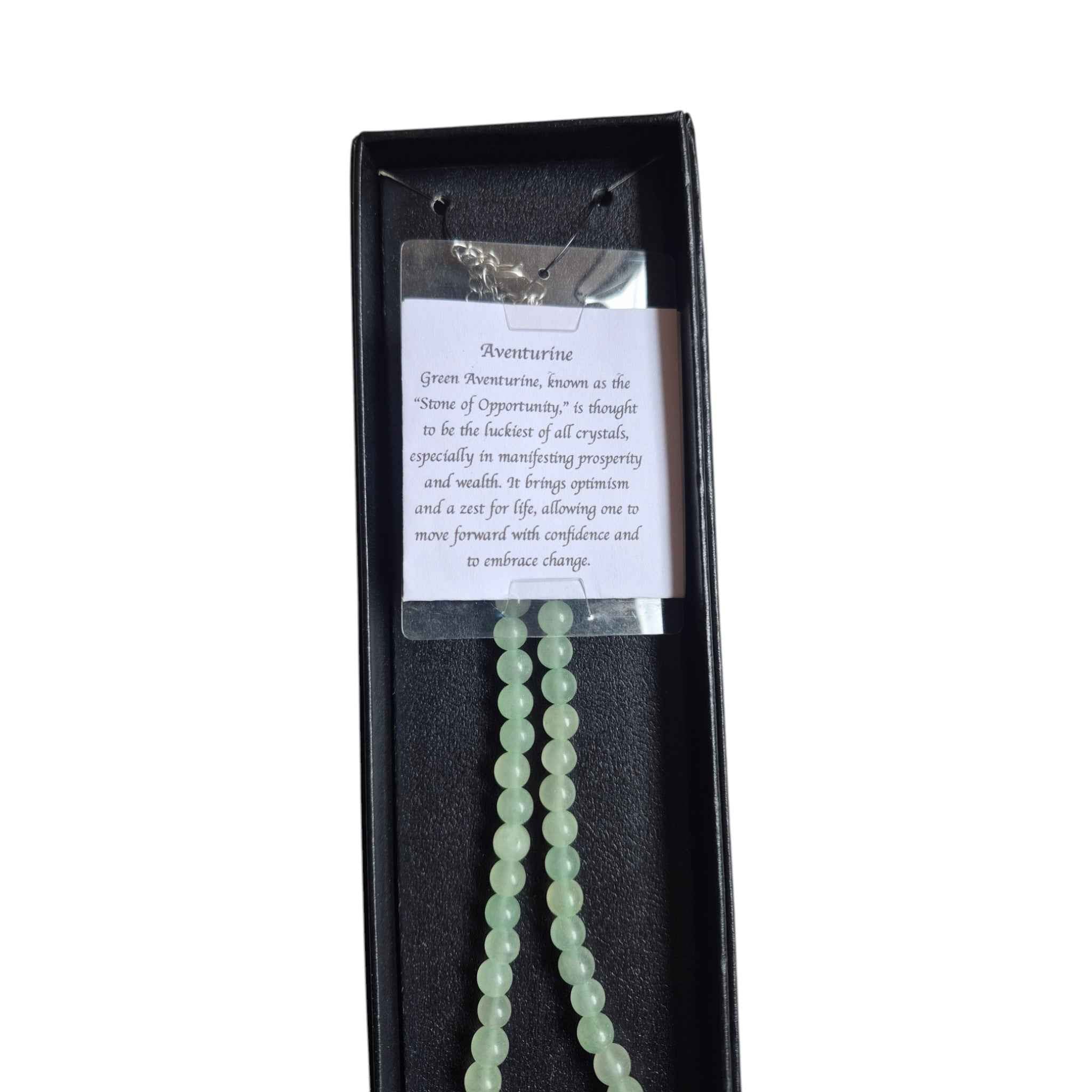 Solar System Necklace - Aventurine