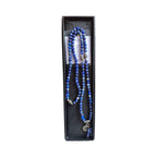 Mala Meditation Bead Necklace - Lapis Lazuli - 68cm