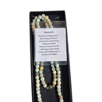 Mala Meditation Bead Necklace - Amazonite - 68cm