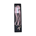 Mala Meditation Bead Necklace - Rose Quartz - 68cm