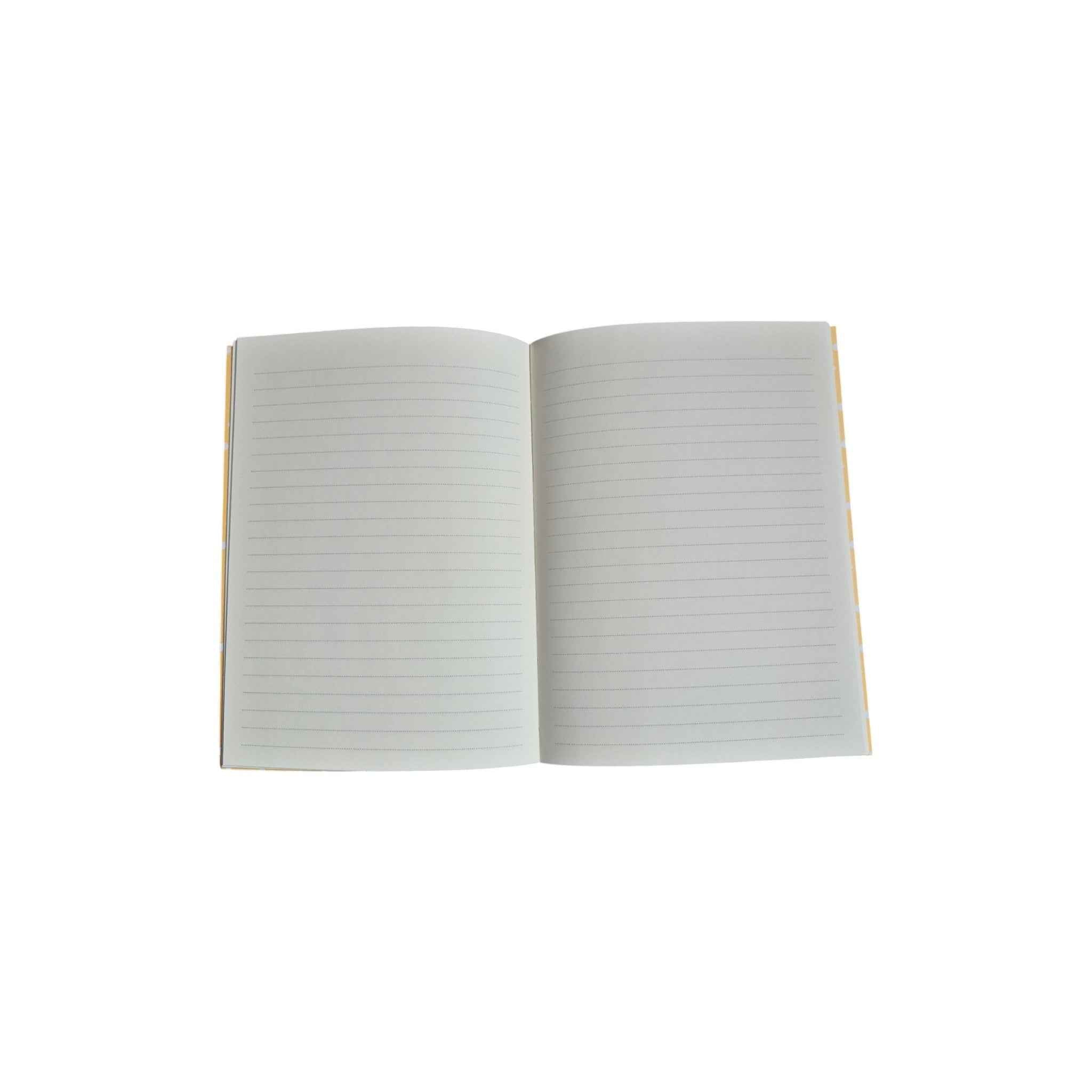 Ruby Red Shoes Notebook — Yellow