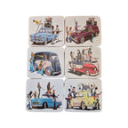 Classic Rock 6 Pack Coasters nz Loren Boyd