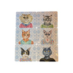Lady Cat Luncheon 6 Pack Placemats nz Loren Boyd