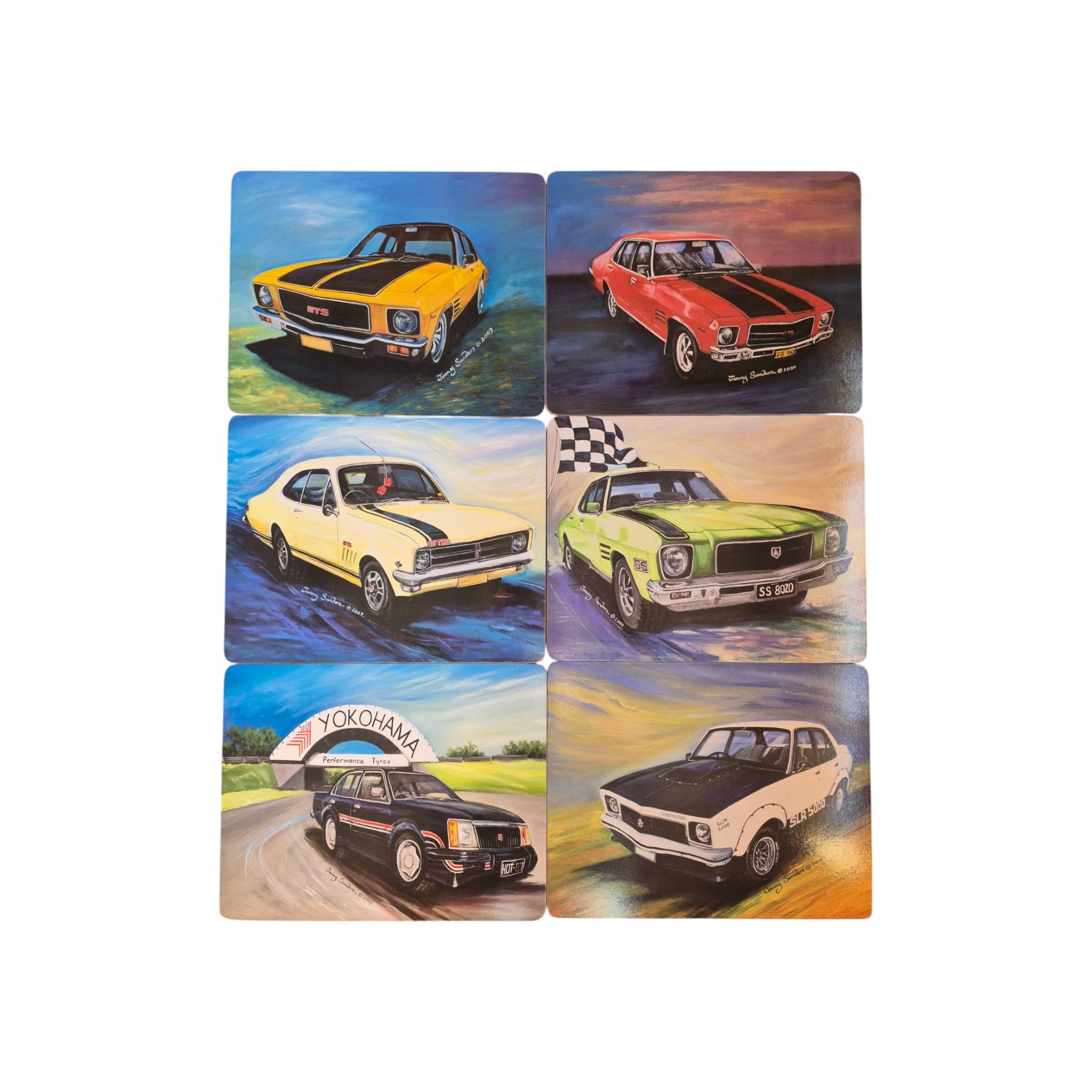 Hot Classics 6 Pack Placemats nz Loren Boyd