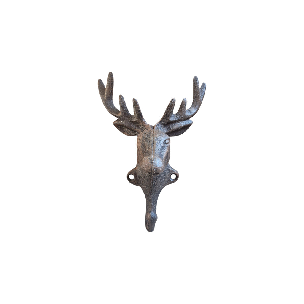 Single Stag Head Hook Cast Iron nz Loren Boyd