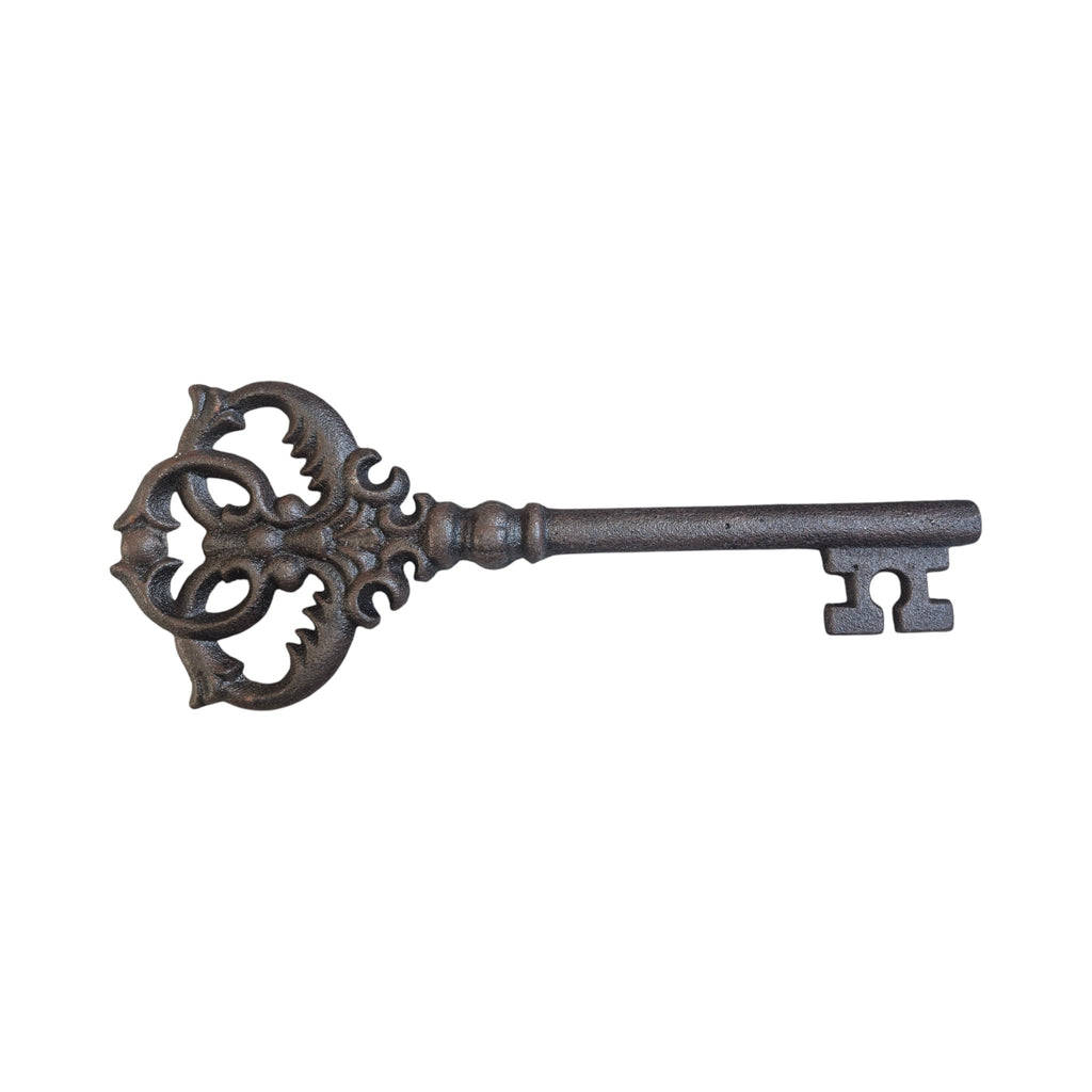 Extra Large Decorative Cast Iron Key 26cm nz Loren Boyd
