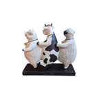 Dancing Troupe Farm Animal Figurine nz Loren Boyd