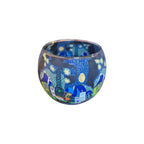 Paris by Night Glass Tealight Holder