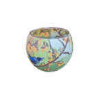 Kowhai Tui Glass Tealight Holder