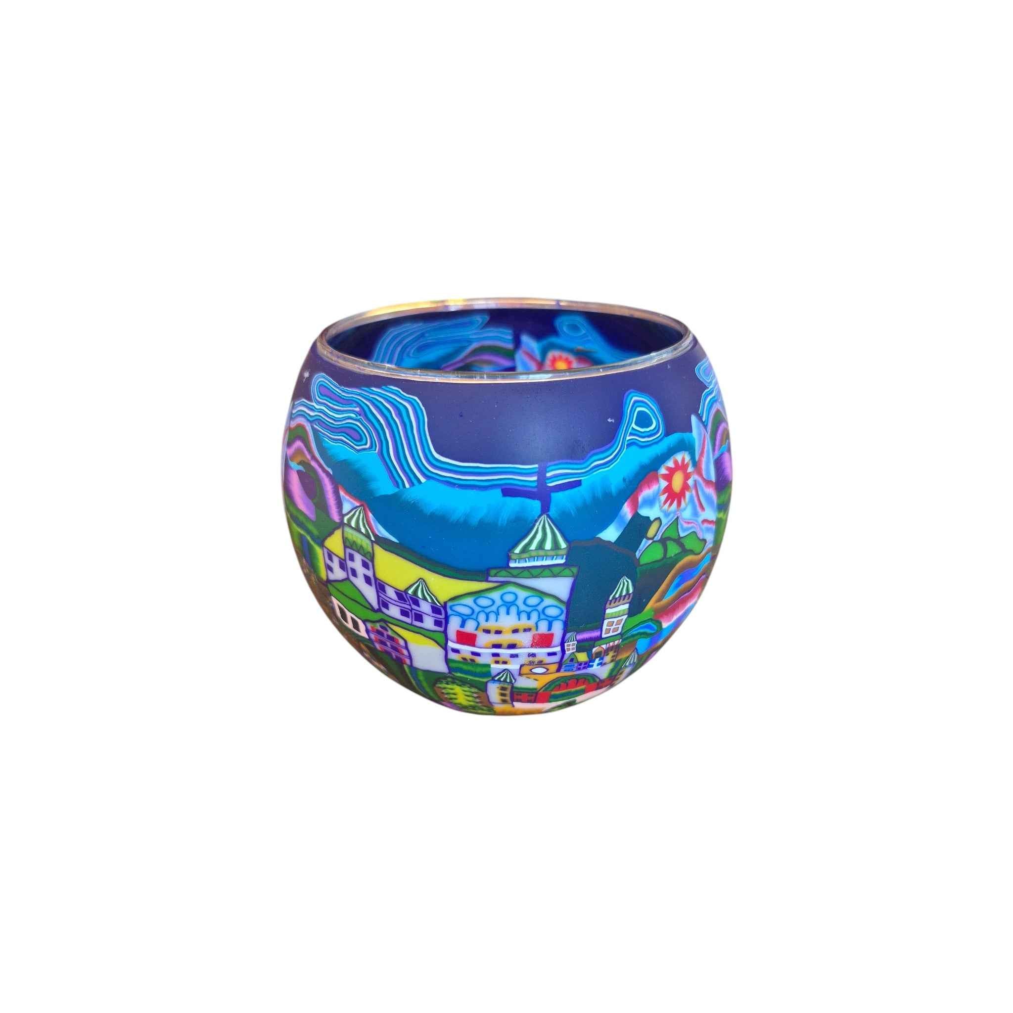 Fairytale Castle, Bavaria Glass Tealight Holder