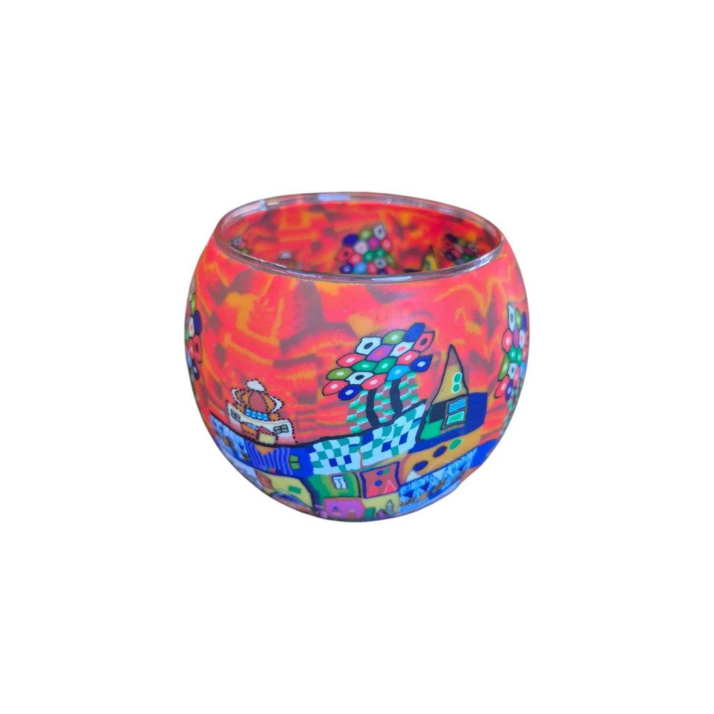 Gaudi House Glass Tealight Holder