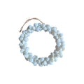 White Shell Wreath 15cm