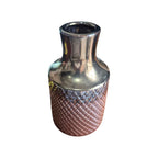 Retro Small Dark Brown Raku Vase