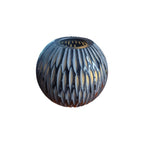 Amber Black Onyx Vase nz Loren Boyd
